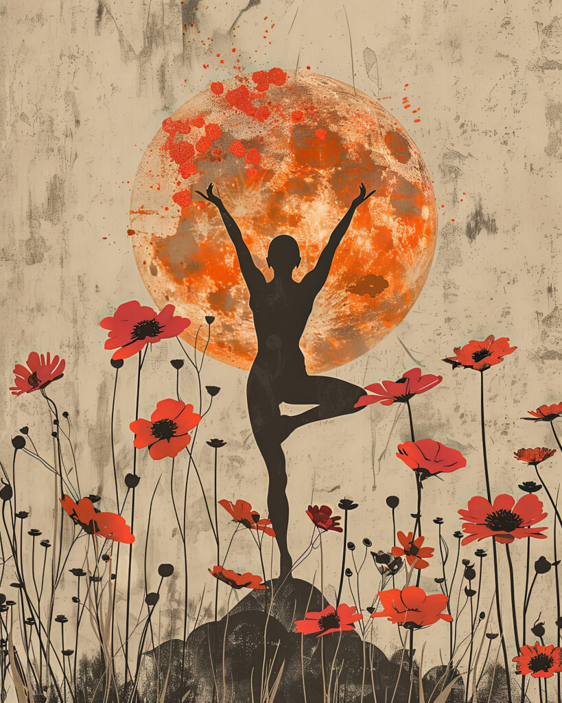 digital-art-style-yoga-illustration