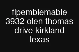 flpemblemable 3932 olen thomas drive kirkland texas