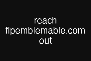 reach flpemblemable.com out